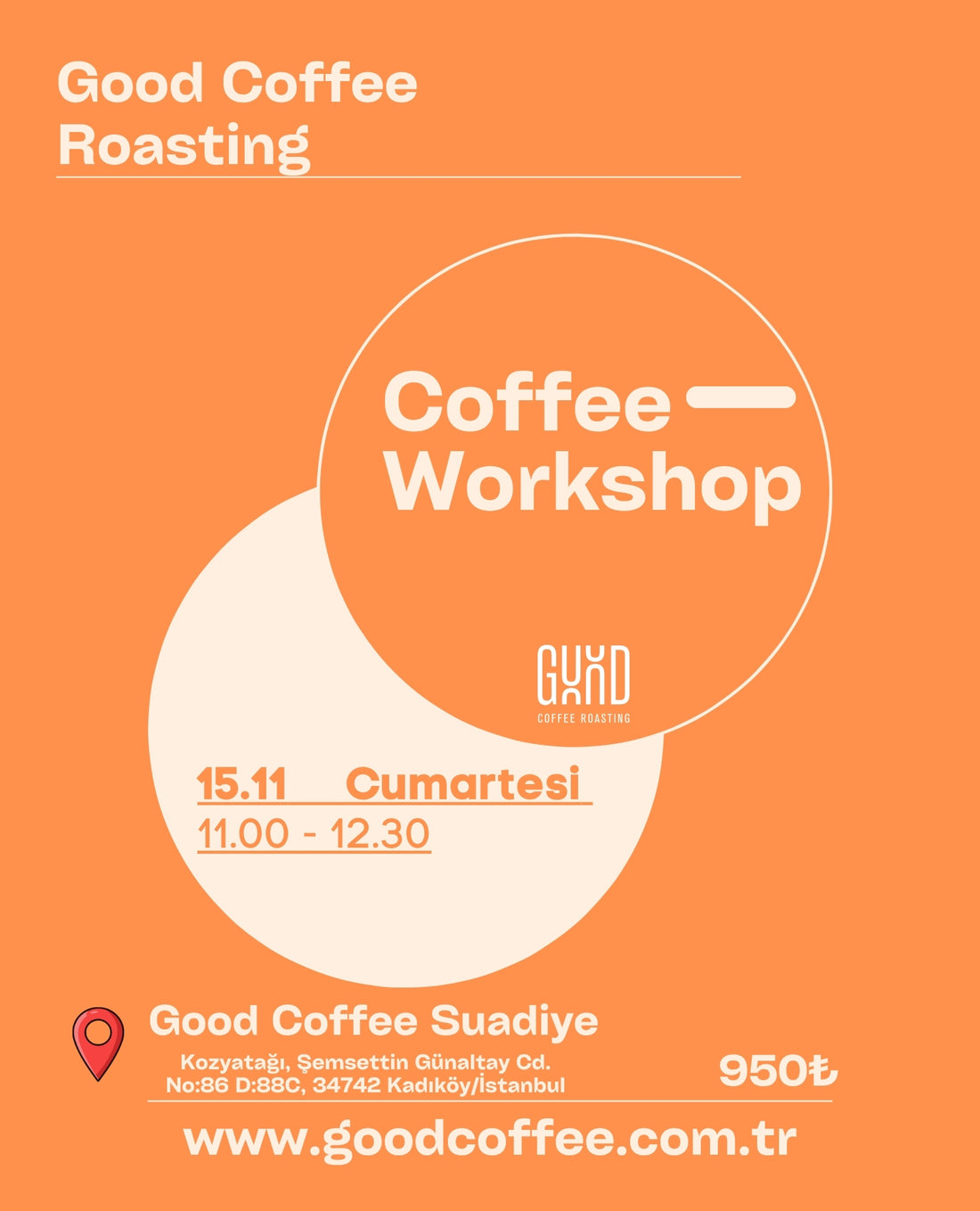Workshop / Kahveye Giriş