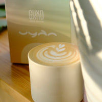 Uyan Nitelikli Çekirdek Kahve Latte Art Fotoğrafı